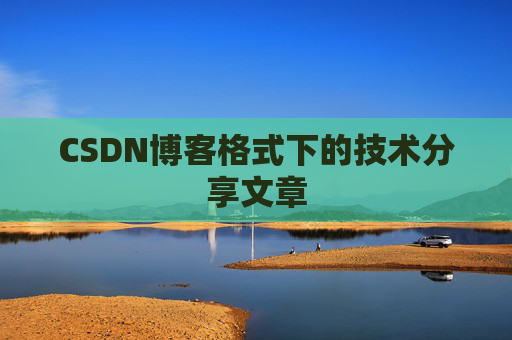 CSDN博客格式下的技术分享文章
